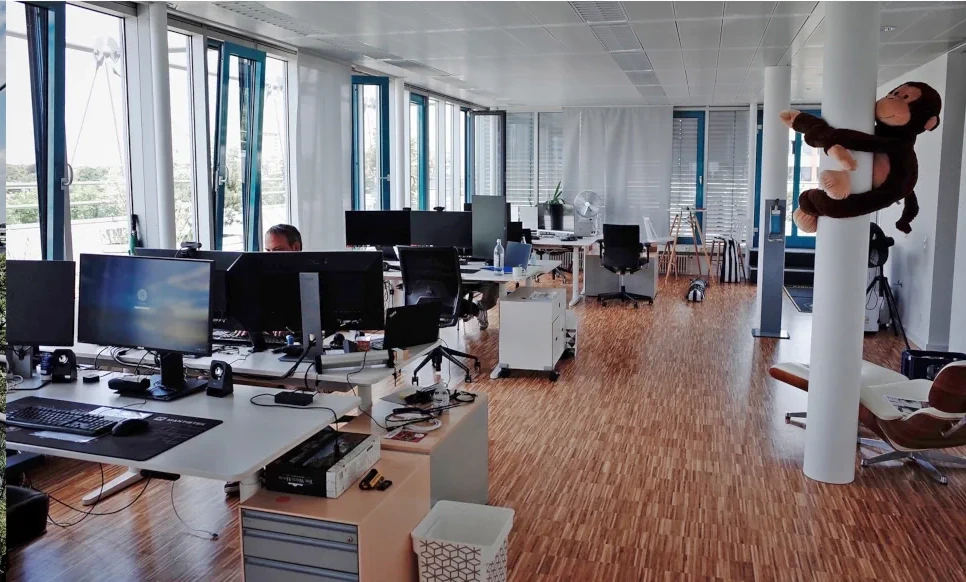 the Monkeyway office